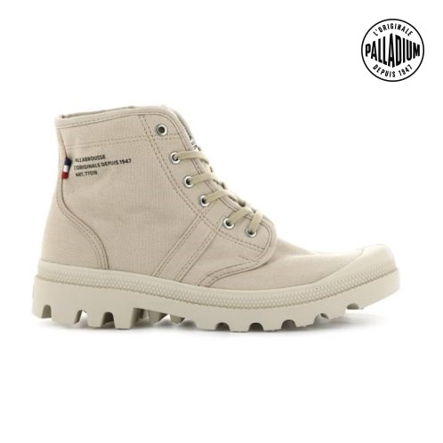 Bottes Palladium Pallabrousse Legion Femme Grise Clair | FR MEC817O